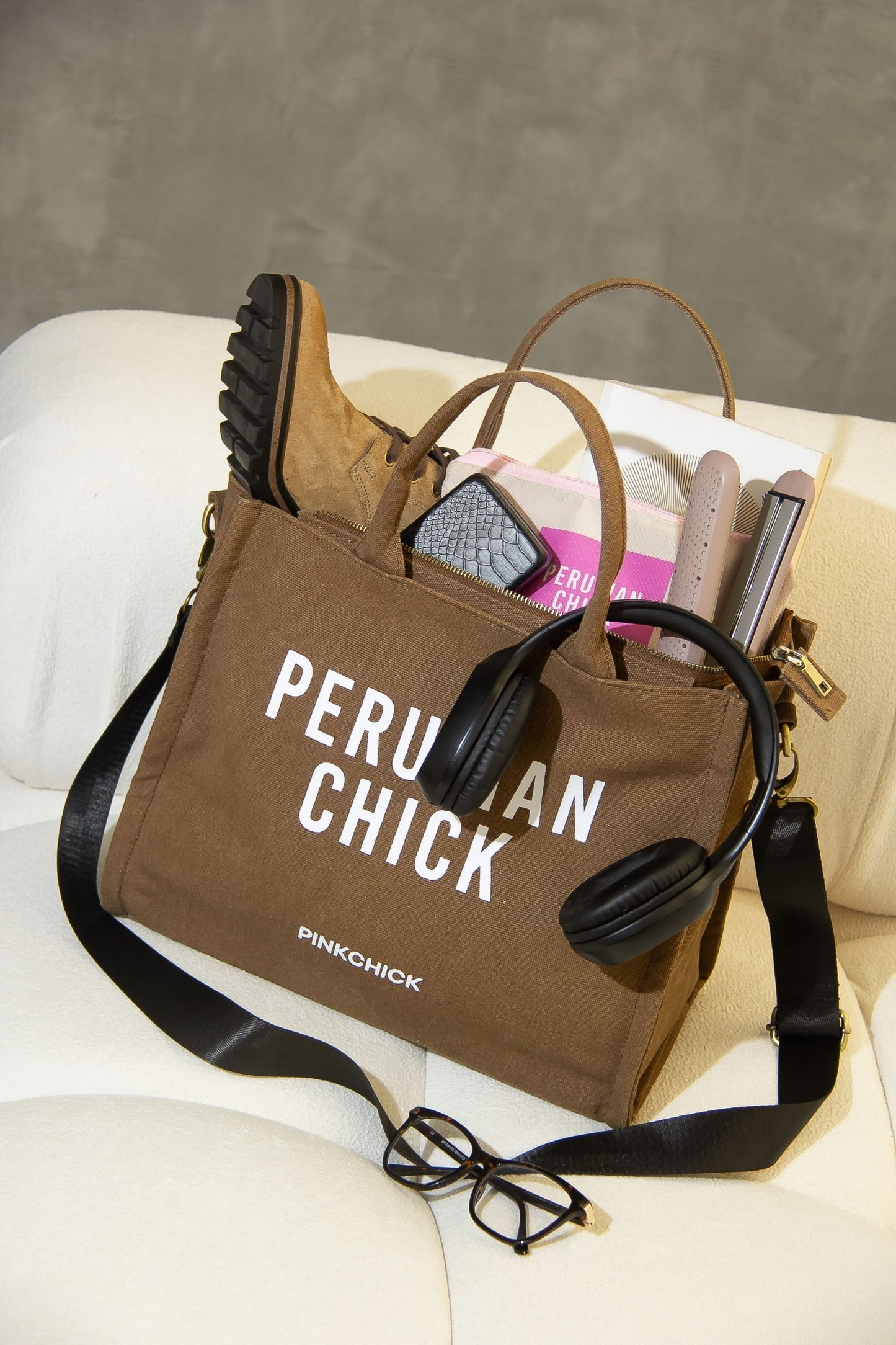 ESPRESSO SMALL CHICK TOTE